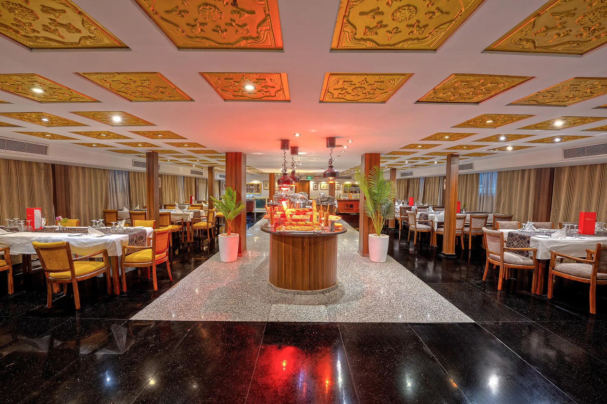 Restaurant aboard the Alessandra Nile Cruise Nile cruise